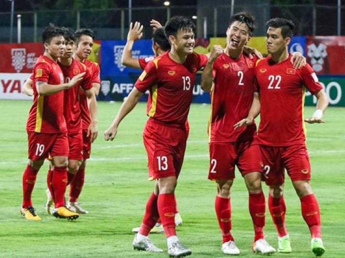 Tuyển Việt Nam đang bất bại tại vòng bảng AFF Cup 2020 (ảnh Internet)