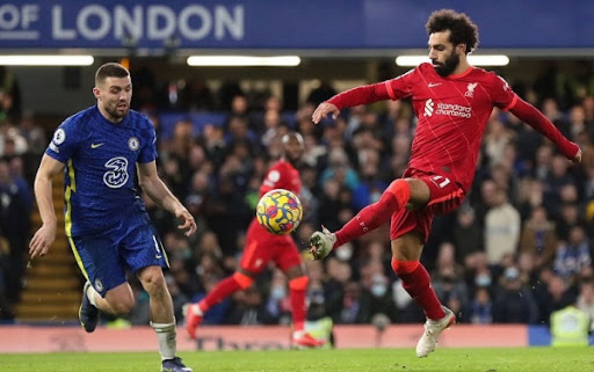 Mohamed Salah nâng tỷ số lên 2-0 cho Liverpool (Ảnh: Internet)