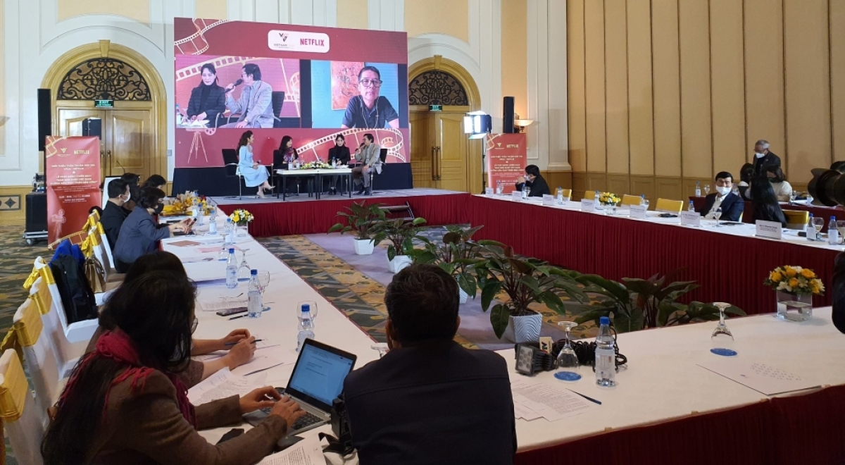 Lễ ký kết hợp tác giữa Hiệp hội Xúc tiến phát triển Điện ảnh Việt Nam (VFDA) và Tập đoàn Netflix
