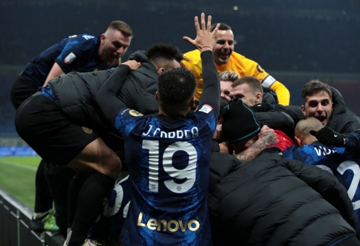 Inter đoạt siêu cúp Italia đầy cảm xúc (Ảnh: Internet)