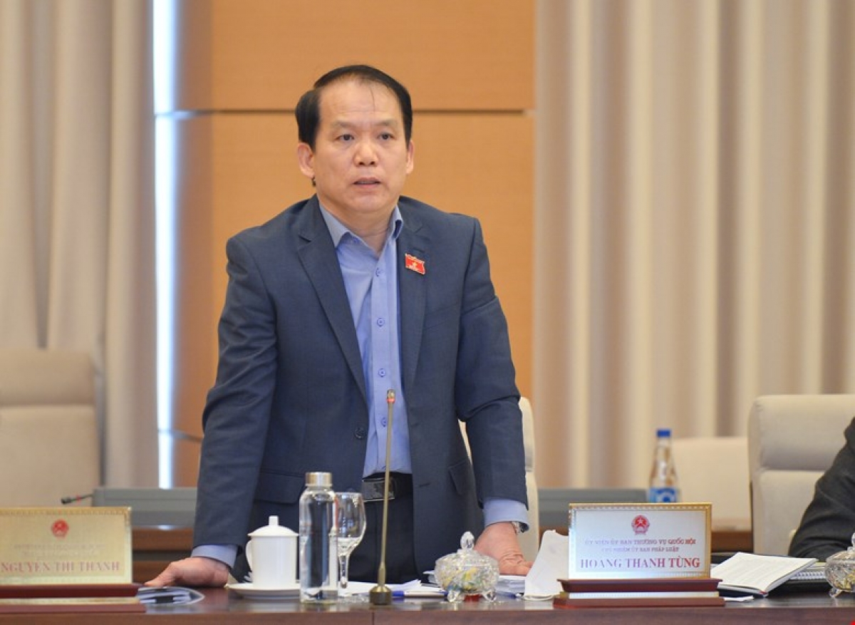 Ông Hoàng Thanh Tùng, Chủ nhiệm Ủy ban Pháp luật Quốc hội