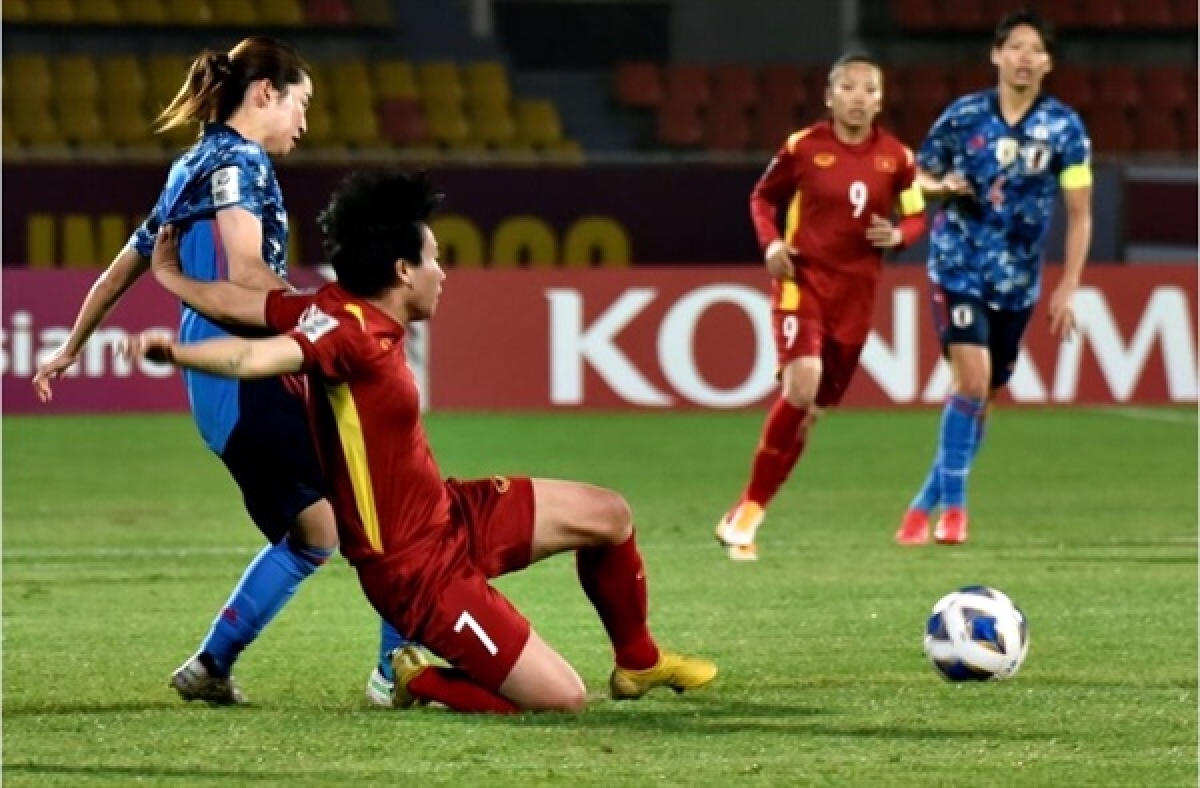 Tuyển nữ Việt Nam nhận trận thua thứ hai tại VCK Asian Cup 