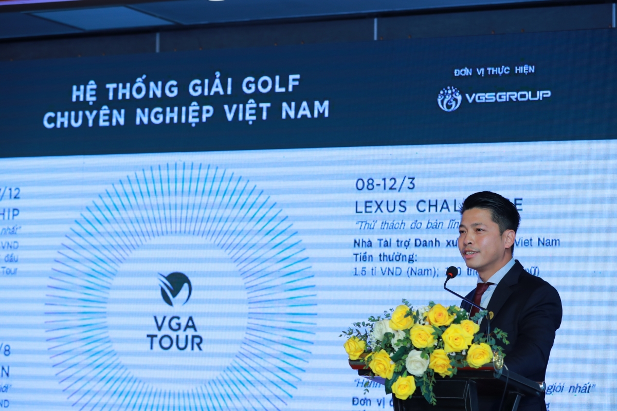 Ông Nguyễn Thái Dương - chuyên viên phụ trách môn golf Tổng cục TDTT