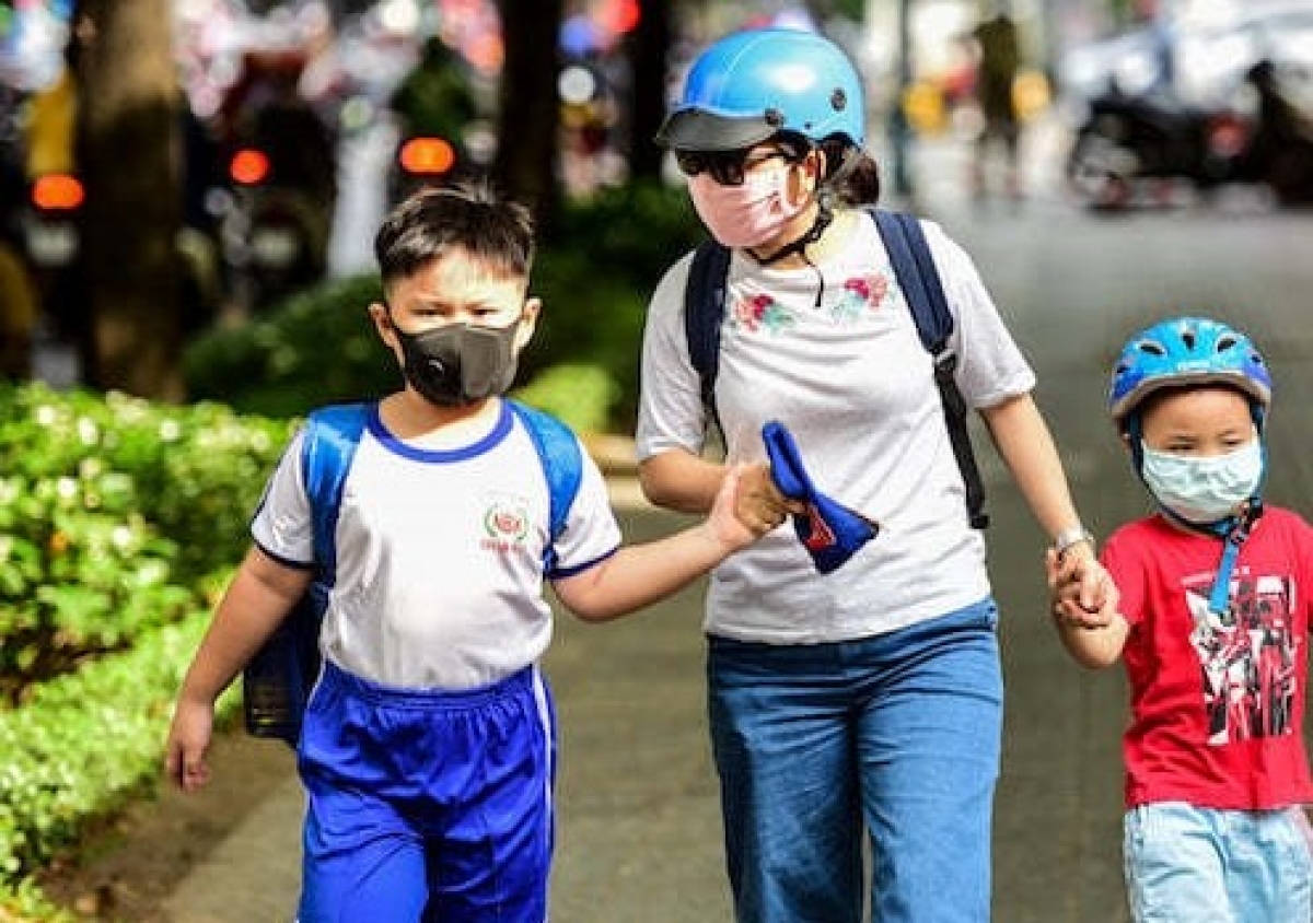 Trẻ mầm non, học sinh từ lớp 1 đến lớp 6 tại TP. Hồ Chí Minh sẽ trở lại trường học trực tiếp từ ngày 14/02. 