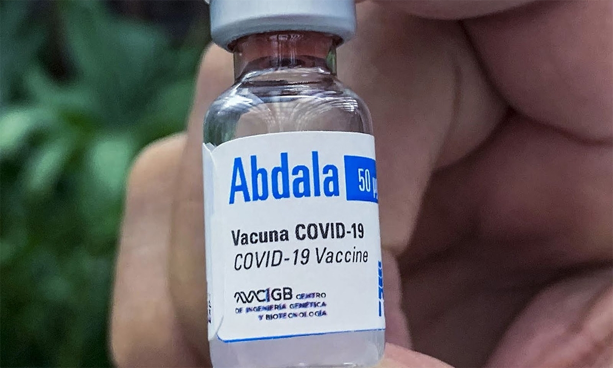 Abdala là vaccine Covid-19 do Cuba nghiên cứu, sản xuất