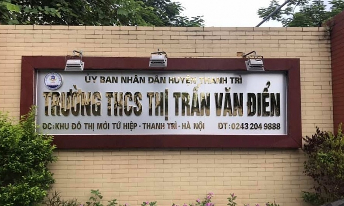 Trường THCS Thị trấn Văn Điển (huyện Thanh Trì, Hà Nội)