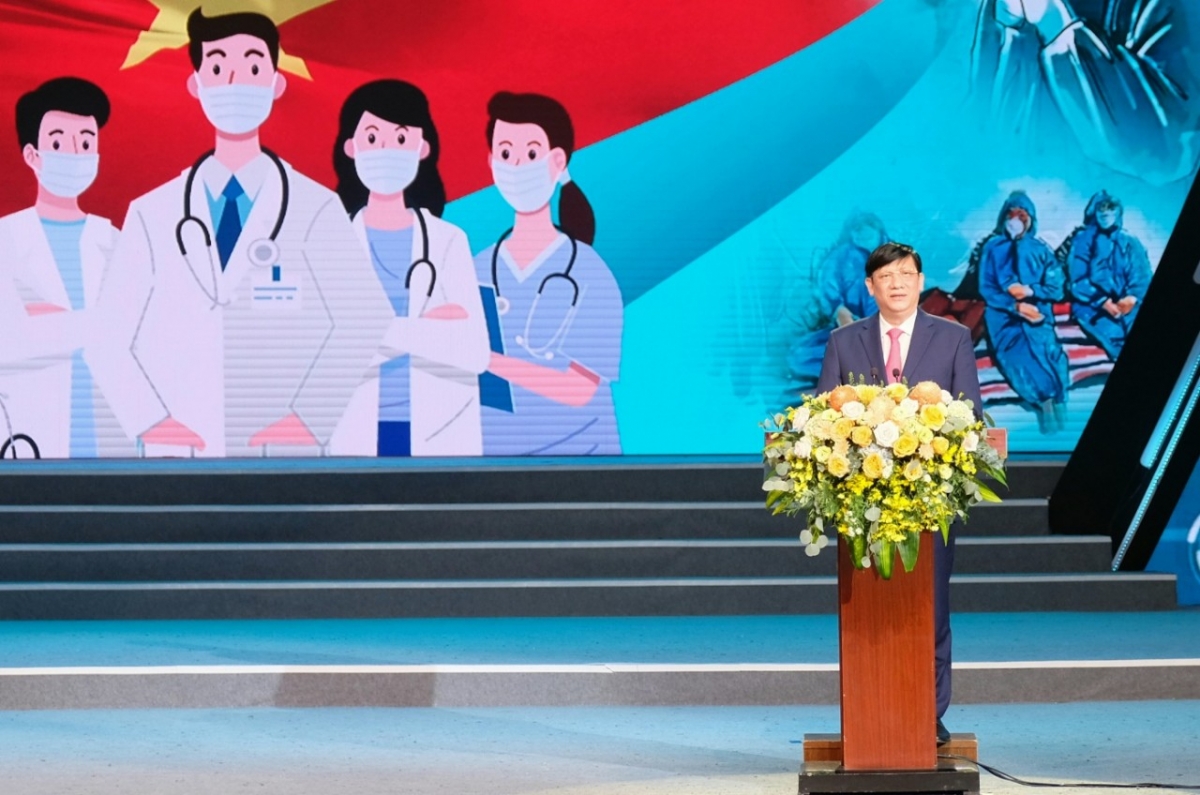 Bộ trưởng Nguyễn Thanh Long phát biểu tại chương trình.