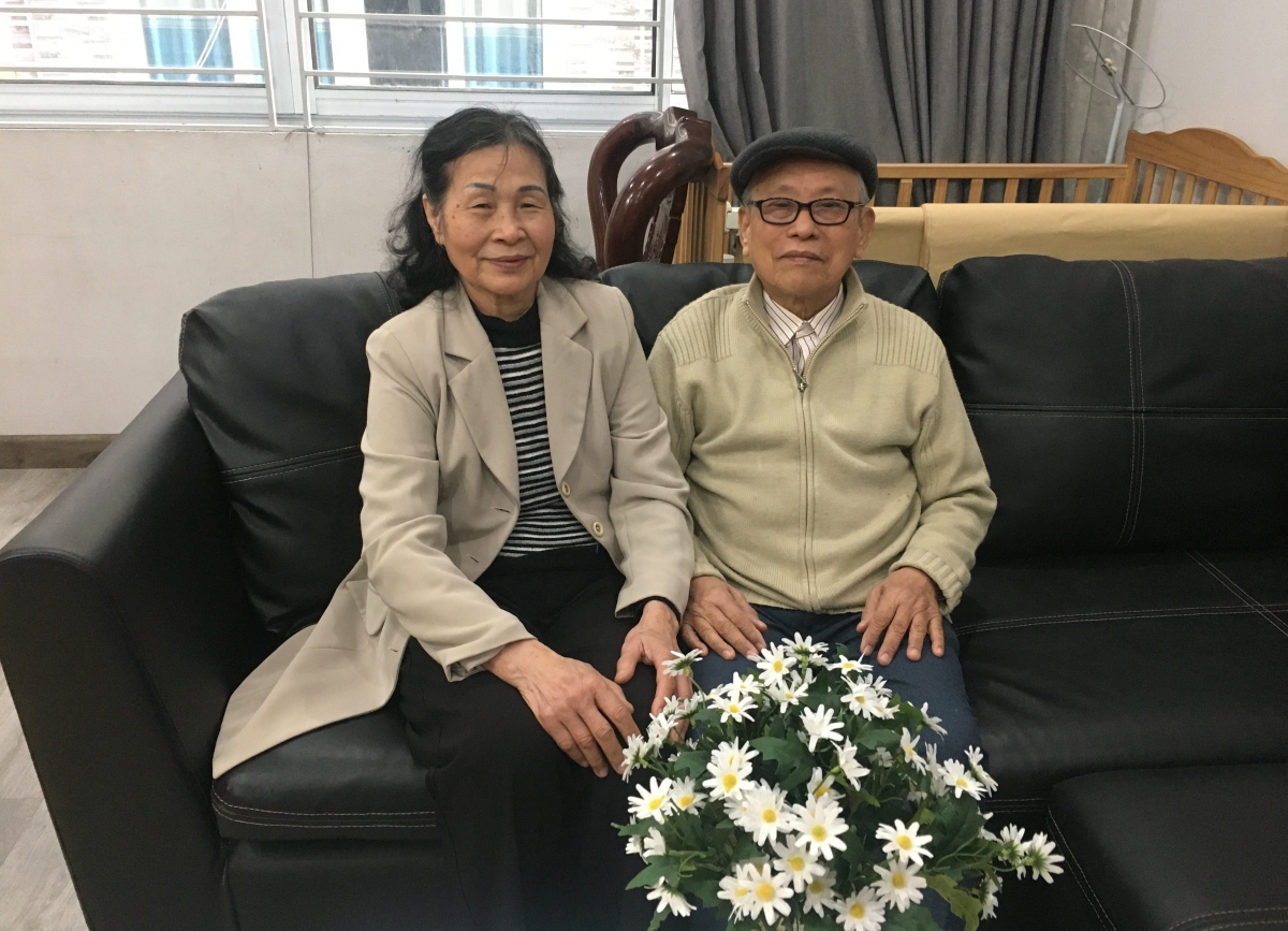 Bác sỹ Nguyễn Văn Đức và vợ