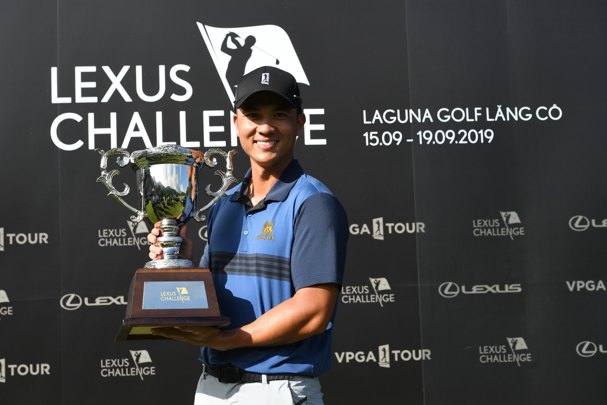 Golfer Trần Lê Duy Nhất - Nhà vô địch của Lexus Challenge 2019