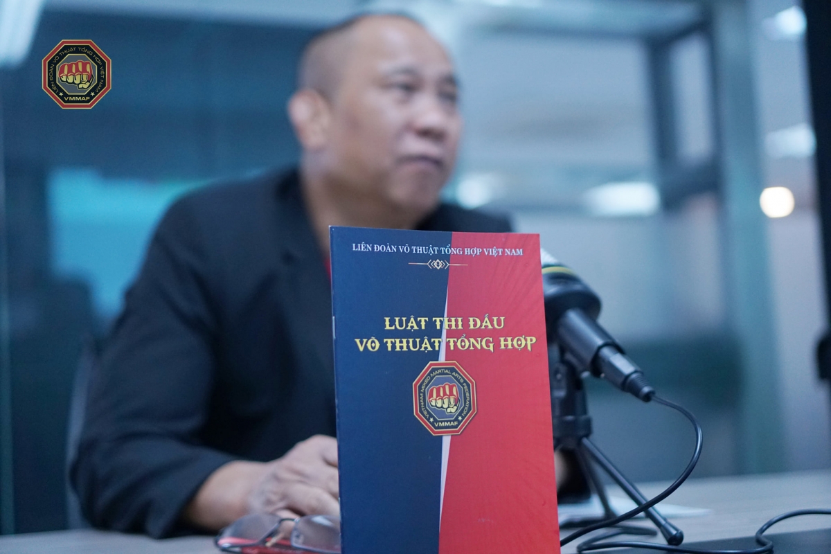 Luật thi đấu MMA Việt Nam đã được xuất bản trong năm 2021 (Ảnh: Liên đoàn MMA Việt Nam)