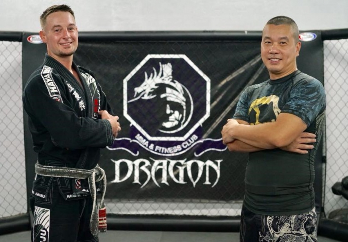 Võ sư Mai Thanh Ba sáng lập CLB  Dragon MMA tại Hà Nội (Ảnh: Dragon MMA)
