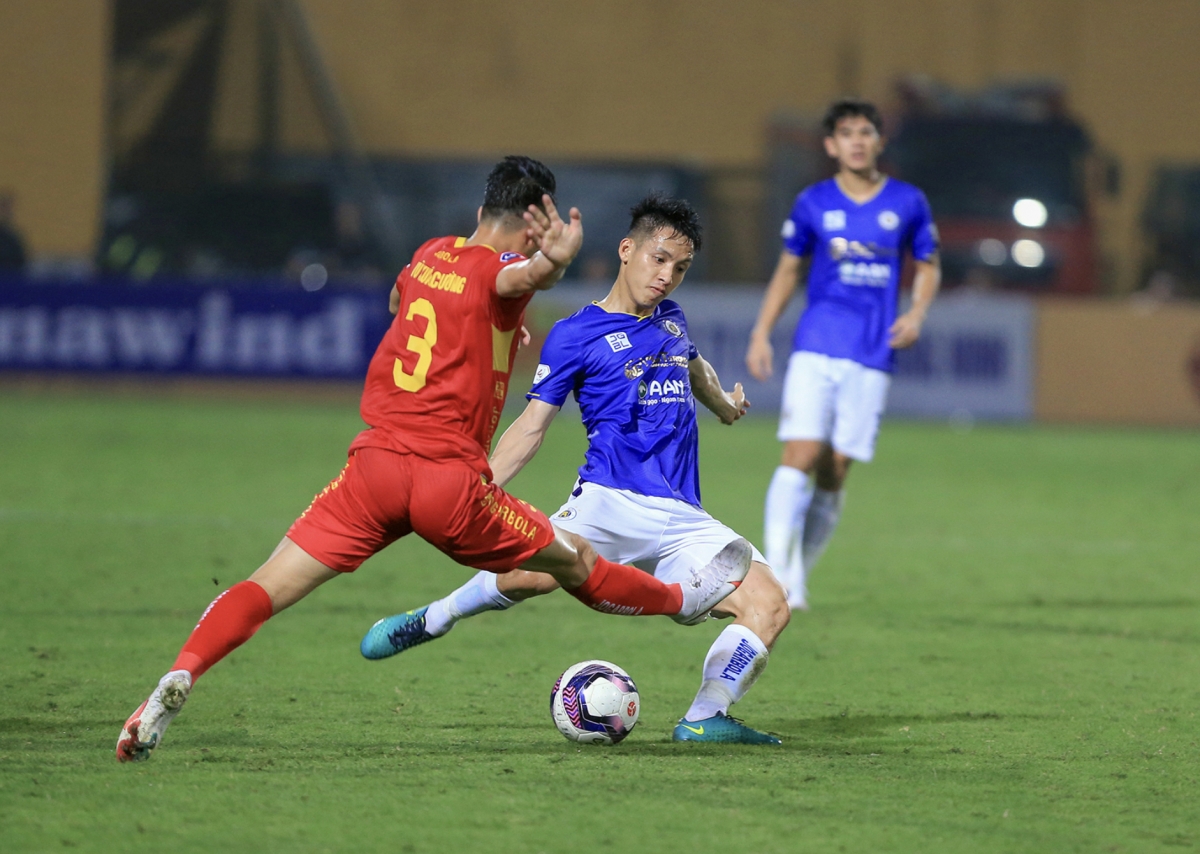 Chính thức hoãn trận đấu Hà Nội fc với Nam Định. (Ảnh Hà Nội FC)