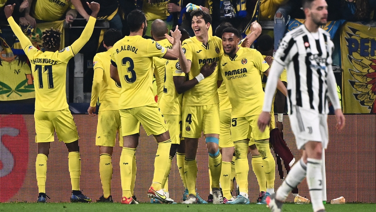 Các cầu thủ Villarreal mừng chiến thắng (Ảnh: Internet)