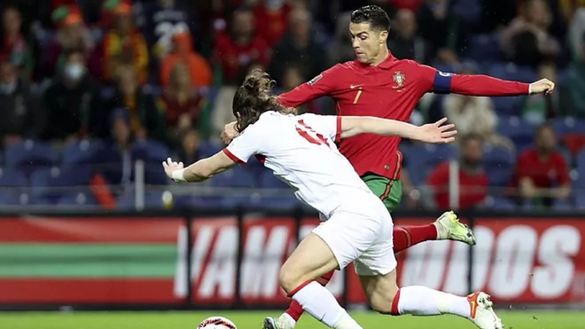 Ronaldo tịt ngòi trong trận đấu với Cộng hòa Séc (Ảnh: Internet)