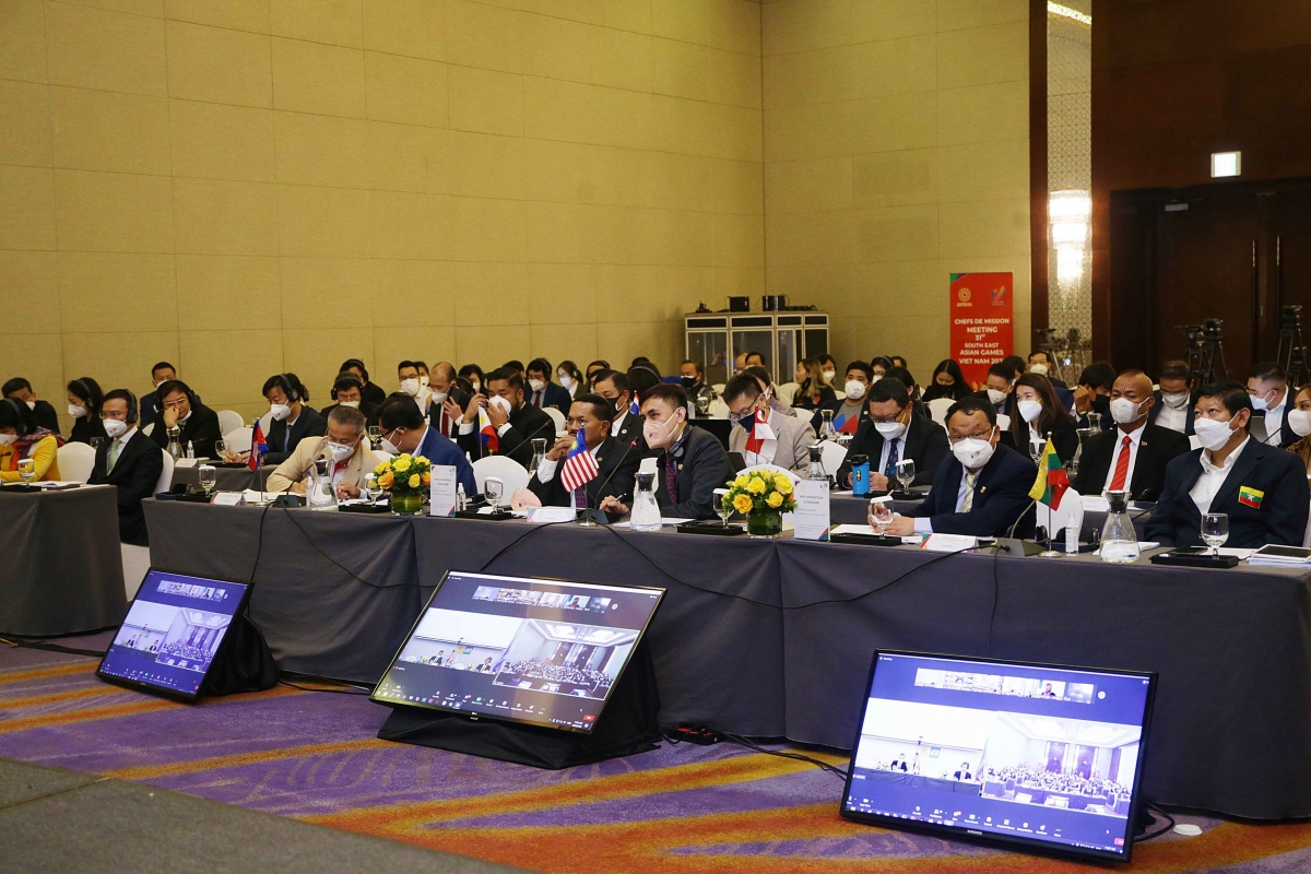 Hội nghị trưởng đoàn SEA Games 31 lần thứ hai tổ chức tại Hà Nội