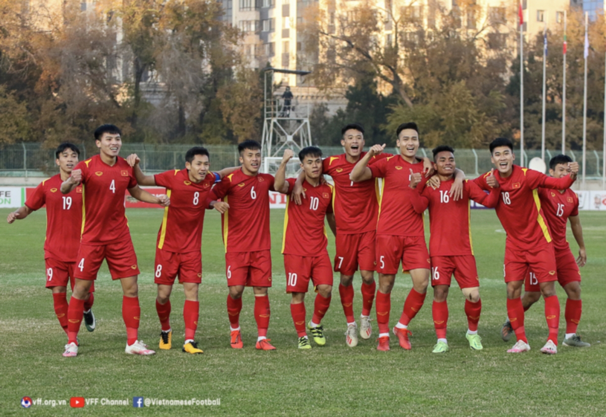 Tuyển U23 Việt Nam (Ảnh VFF)