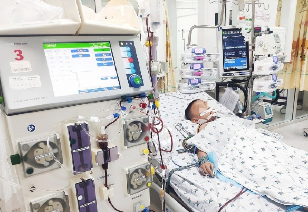 Một trẻ bị viêm đa hệ thống hậu Covid điều trị tại Bệnh viện Nhi Đồng Thành Phố