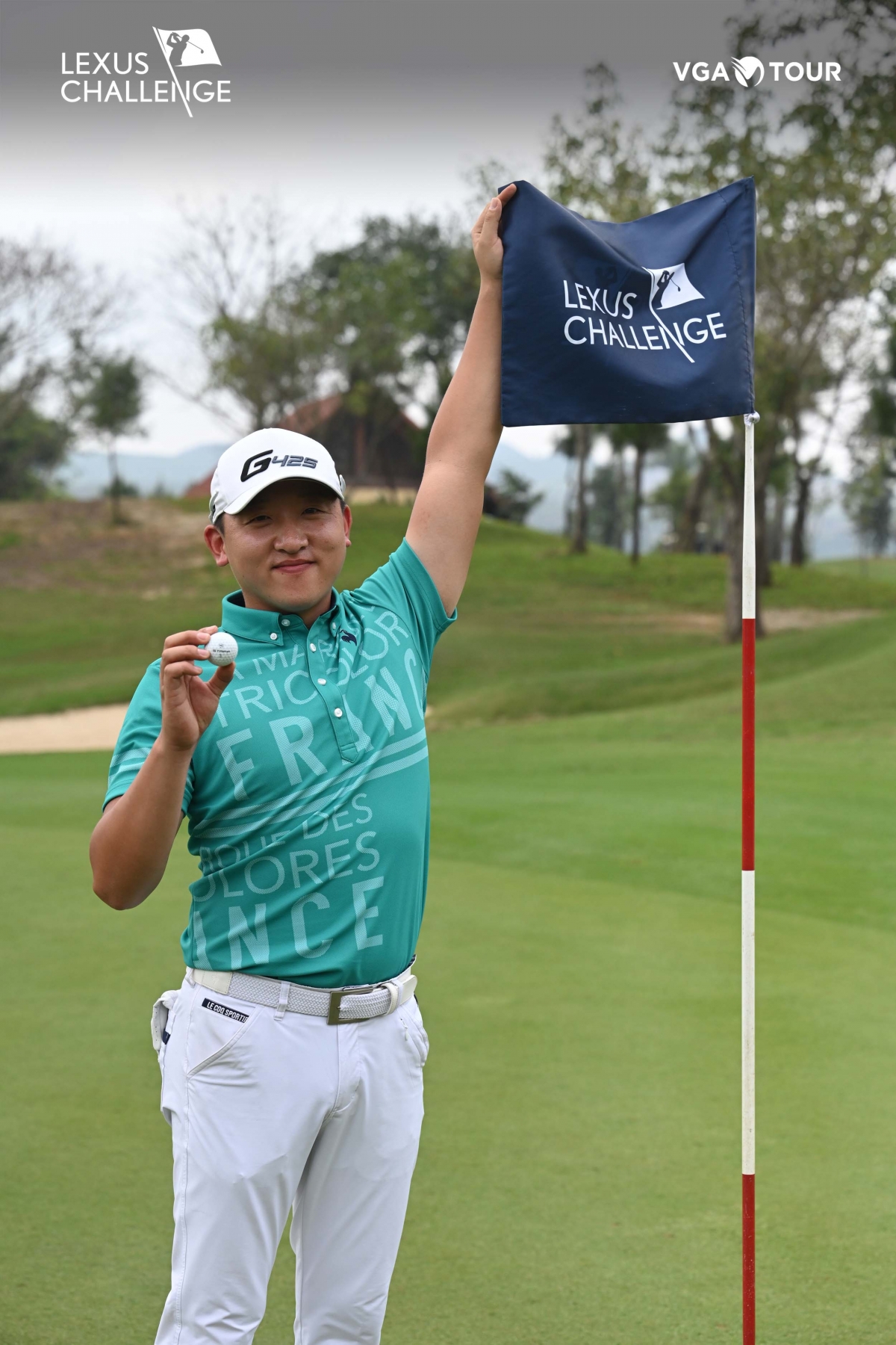 Golfer Bean Kim ghi điểm HIO đầu tiên tại Lexus Challenge 2022