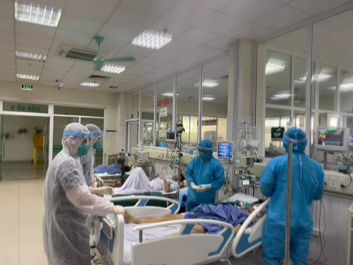 Các bệnh viện trên địa bàn Hà Nội bố trí giường bệnh điều trị bệnh nhân Covid-19