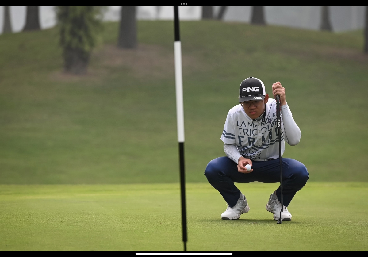 Lê Khánh Hưng - golfer trẻ nhất đã giành ngôi Á quân giải chuyên nghiệp Lexus Challenge