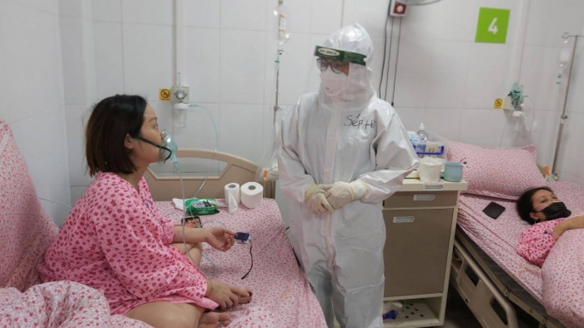Chăm sóc thai phụ nhiễm Covid-19 tại BV Phụ sản Hà Nội