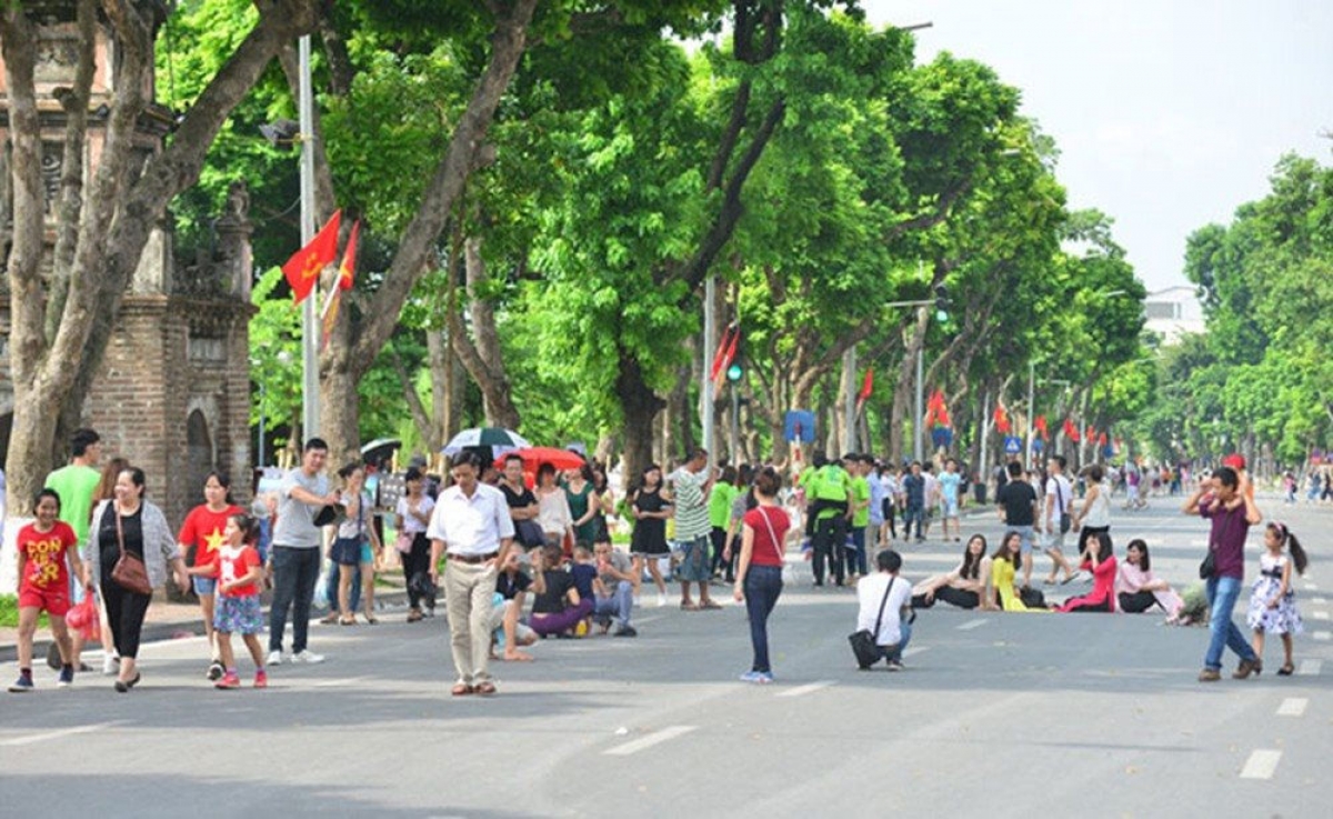 Toàn bộ các không gian đi bộ trên địa bàn quận Hoàn Kiếm sẽ mở cửa trở lại từ ngày 18/3