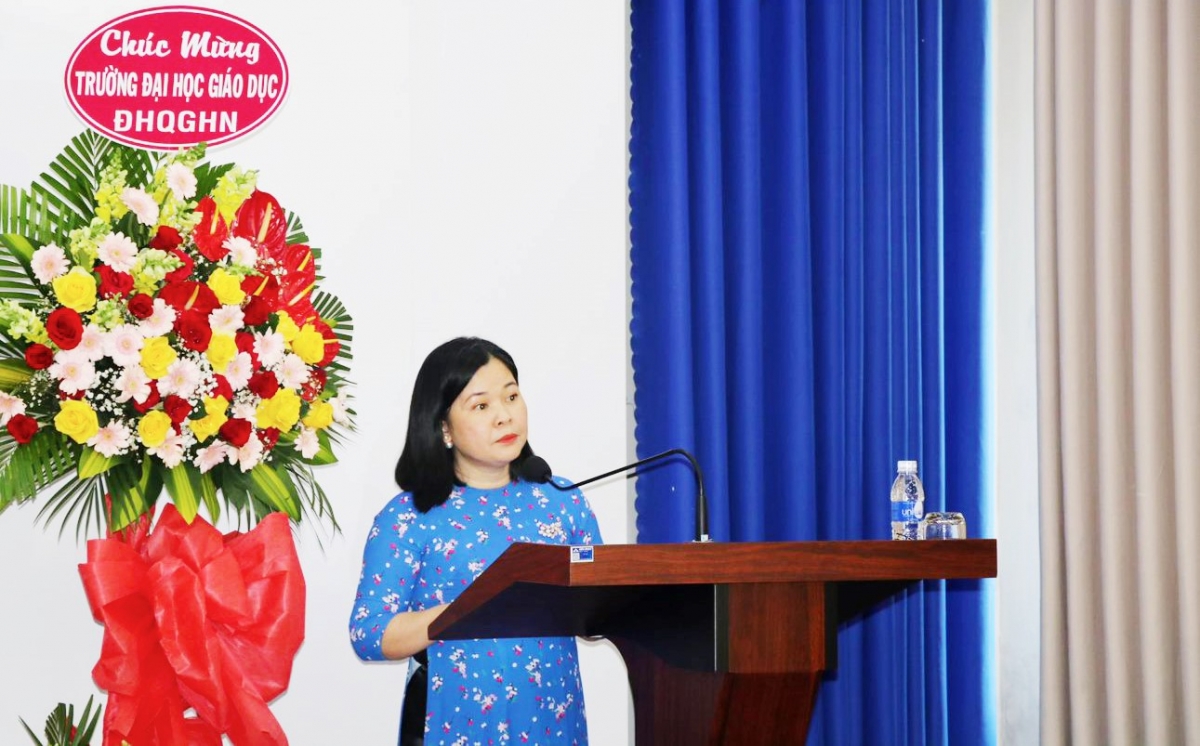 PGS.TS. Lê Ngọc Quỳnh Lam - Giám đốc Trung tâm Kiểm định chất lượng giáo dục – ĐHQG TP. Hồ Chí Minh