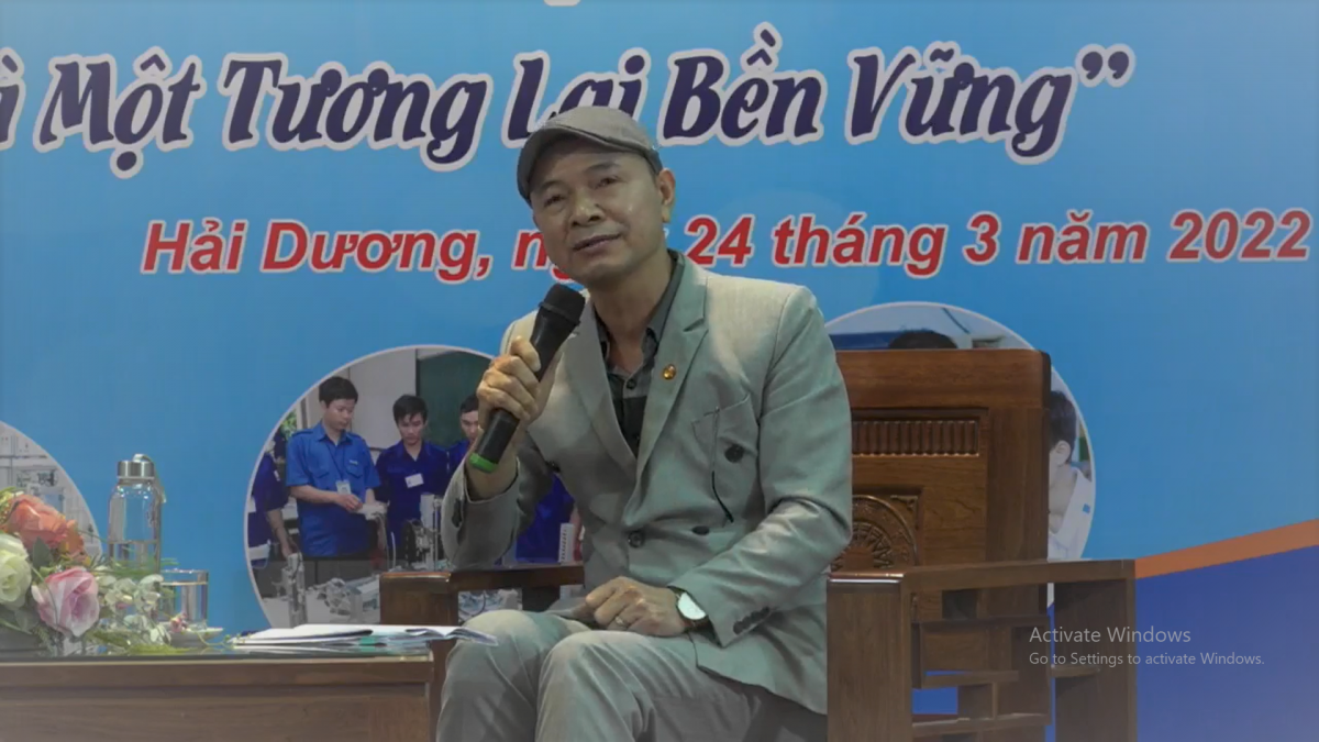 Ông Đỗ Văn Giang, Phó Vụ trưởng vụ Giáo dục chính quy
(Tổng cục Giáo dục nghề nghiệp)