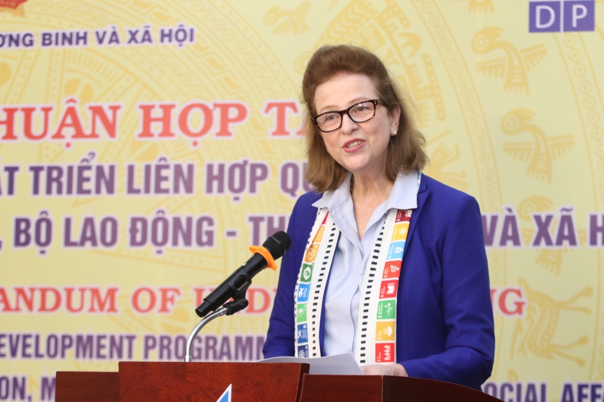 Bà Caitlin Wiesen - Trưởng Đại diện thường trú của UNDP tại Việt Nam
