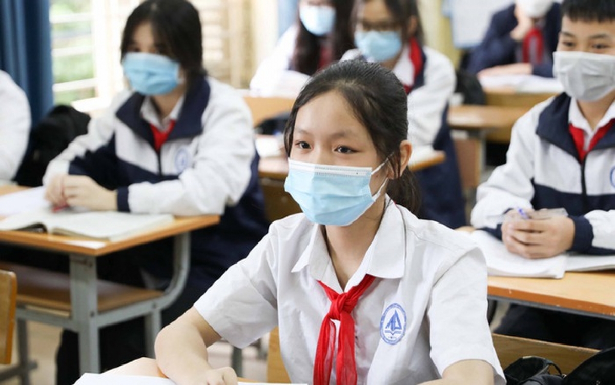 Năm học 2021-2022, ngành giáo dục Hà Nội bị ảnh hưởng nặng nề bởi dịch Covid-19. (Ảnh: minh họa)
