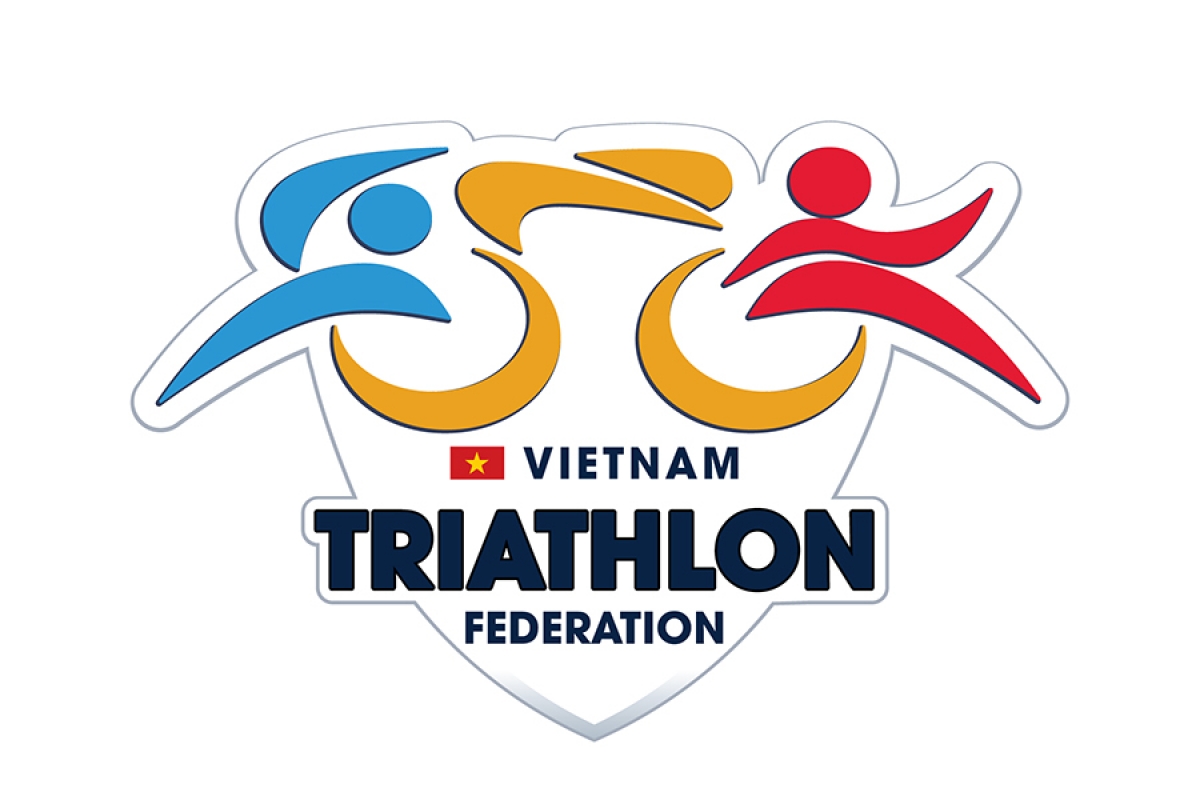 Logo chính thức của Liên đoàn Triathlon Việt Nam