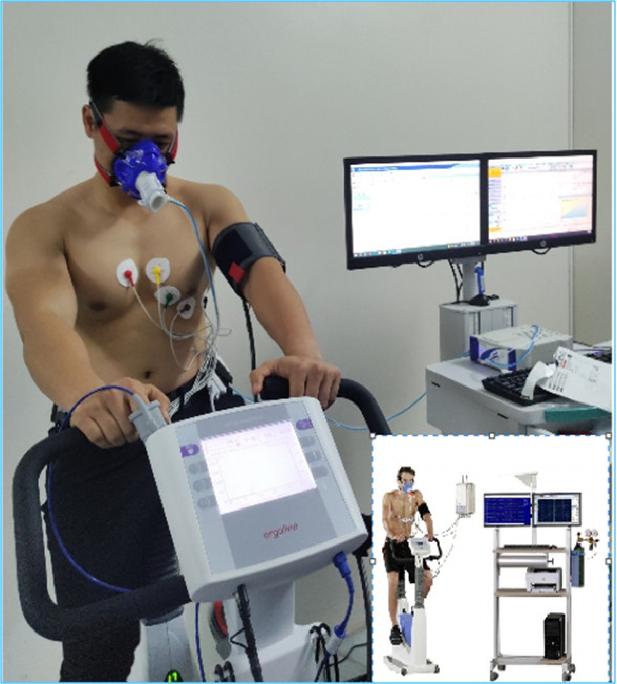 Hiện những thiết bị đo chức năng vận động đã có ở Bệnh viện thể thao Việt Nam