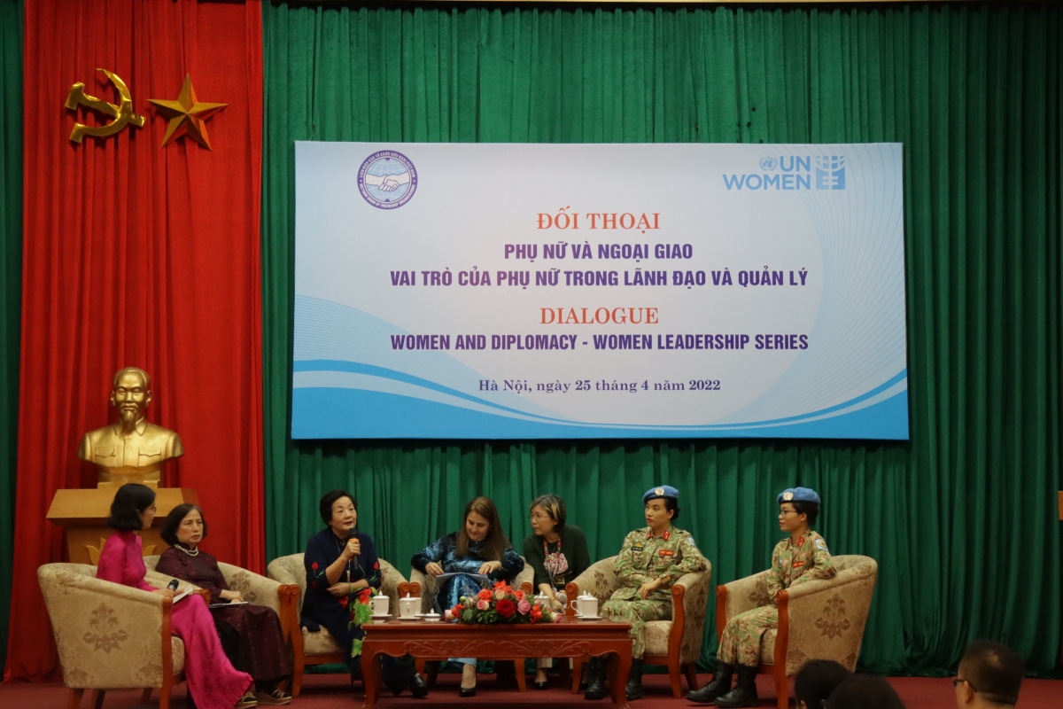       Hội nghị đưa ra chủ đề đối thoại nhân văn (Ảnh: UN Women) 