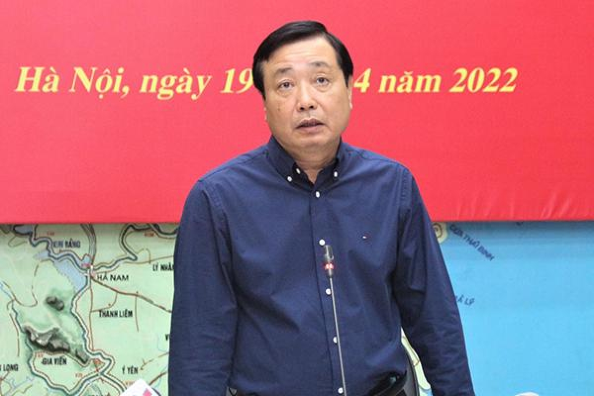 Ông Trần Quang Hoài -Tổng cục trưởng Tổng cục Phòng chống thiên tai