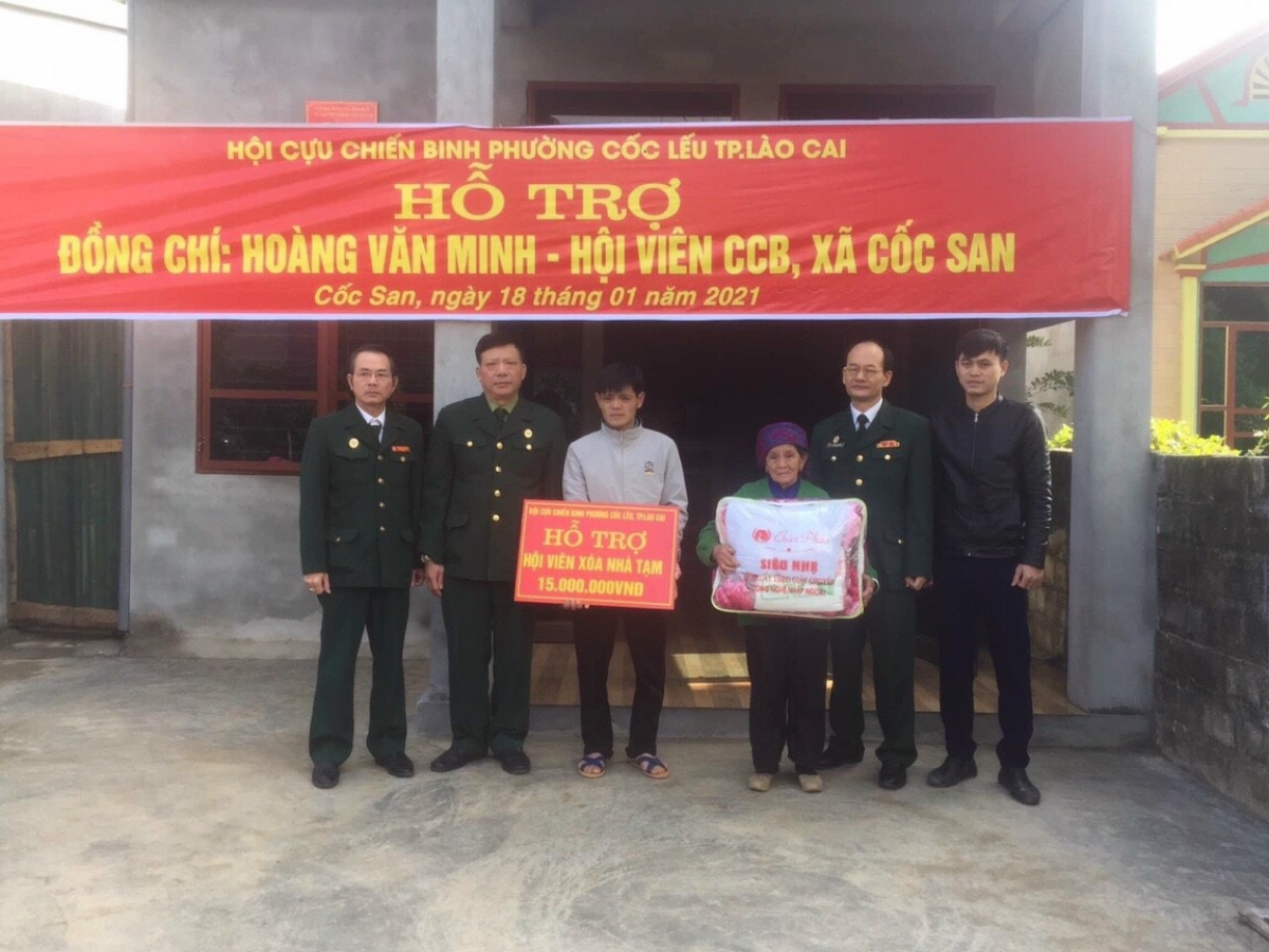 CCB Trần Hồng Cương tích cực tham gia công tác thiện nguyện