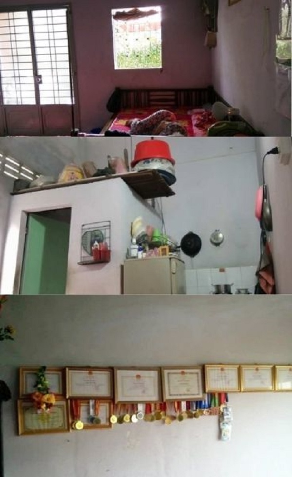 Căn nhà nhỏ của gia đình Phạm Thanh Bảo