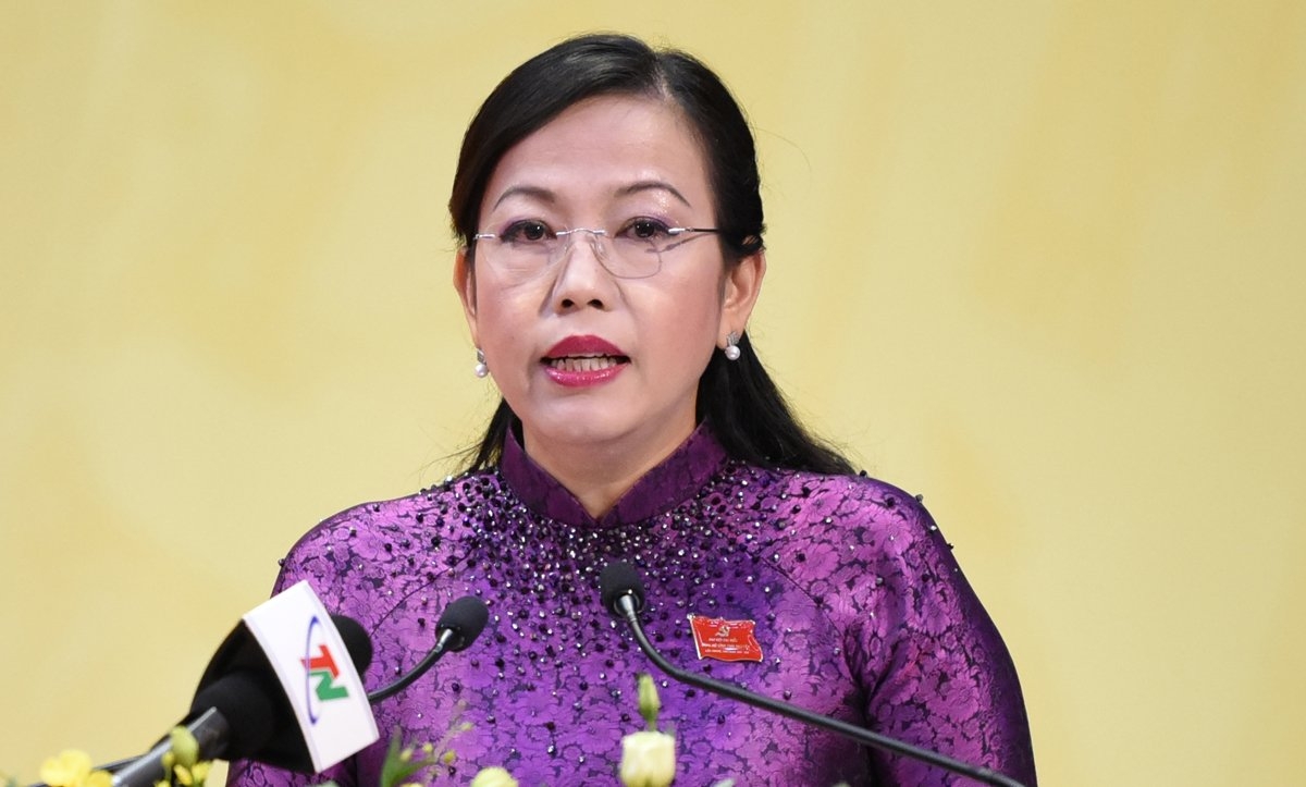 Bà Nguyễn Thanh Hải - Đoàn Đại biểu Quốc hội tỉnh Thái Nguyên