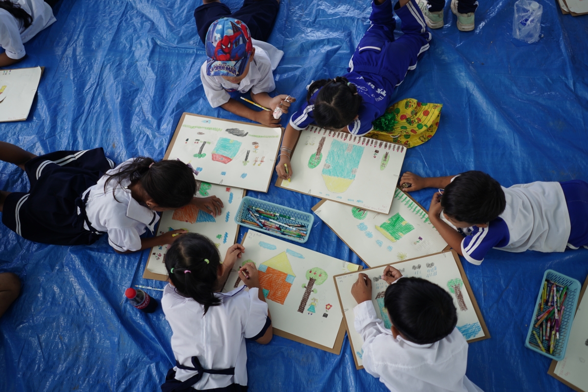 Cuộc thi vẽ tranh ngoại khóa dành cho học sinh khối tiểu học, sân chơi bổ ích cho trẻ em