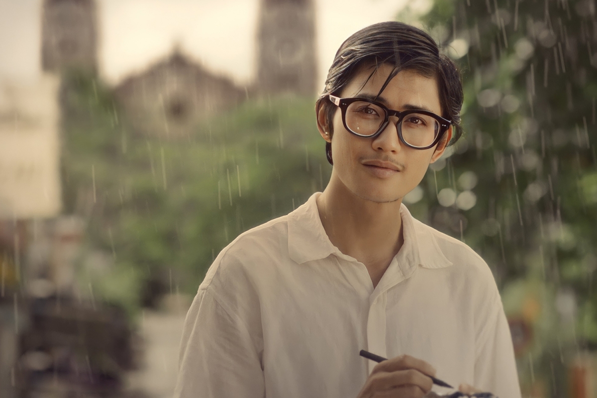 Nam diễn viên Avin Lu vào vai nhạc sĩ Trịnh Công Sơn lúc trẻ