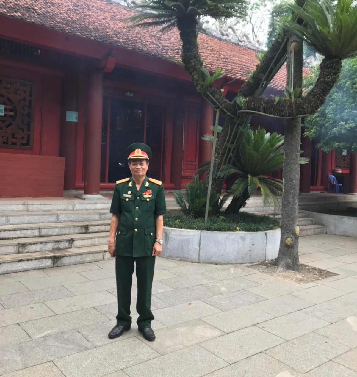 Ông Đoàn Đức Minh - Chủ tịch Hội cựu chiến binh thị xã Kinh Môn