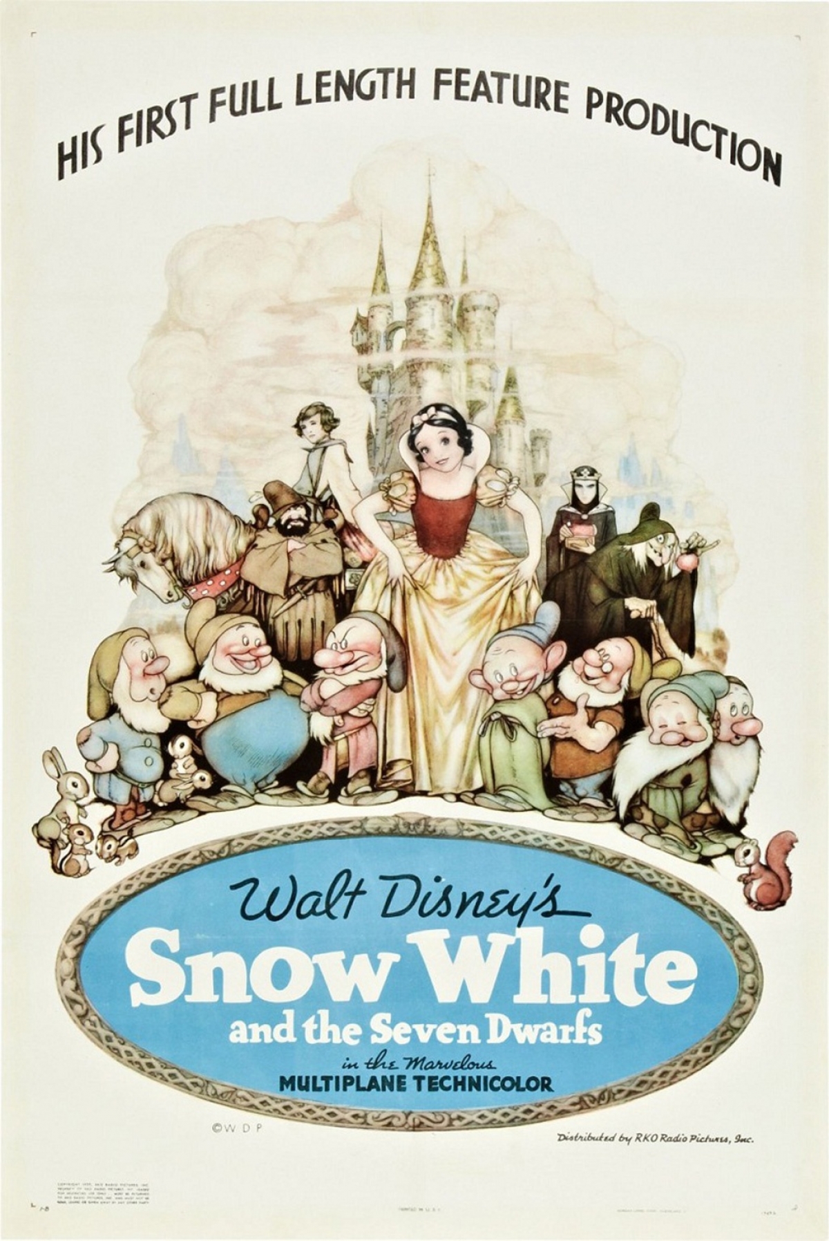 Snow White and the Seven Dwarfs - Bạch tuyết và bảy chú lùn (1937)