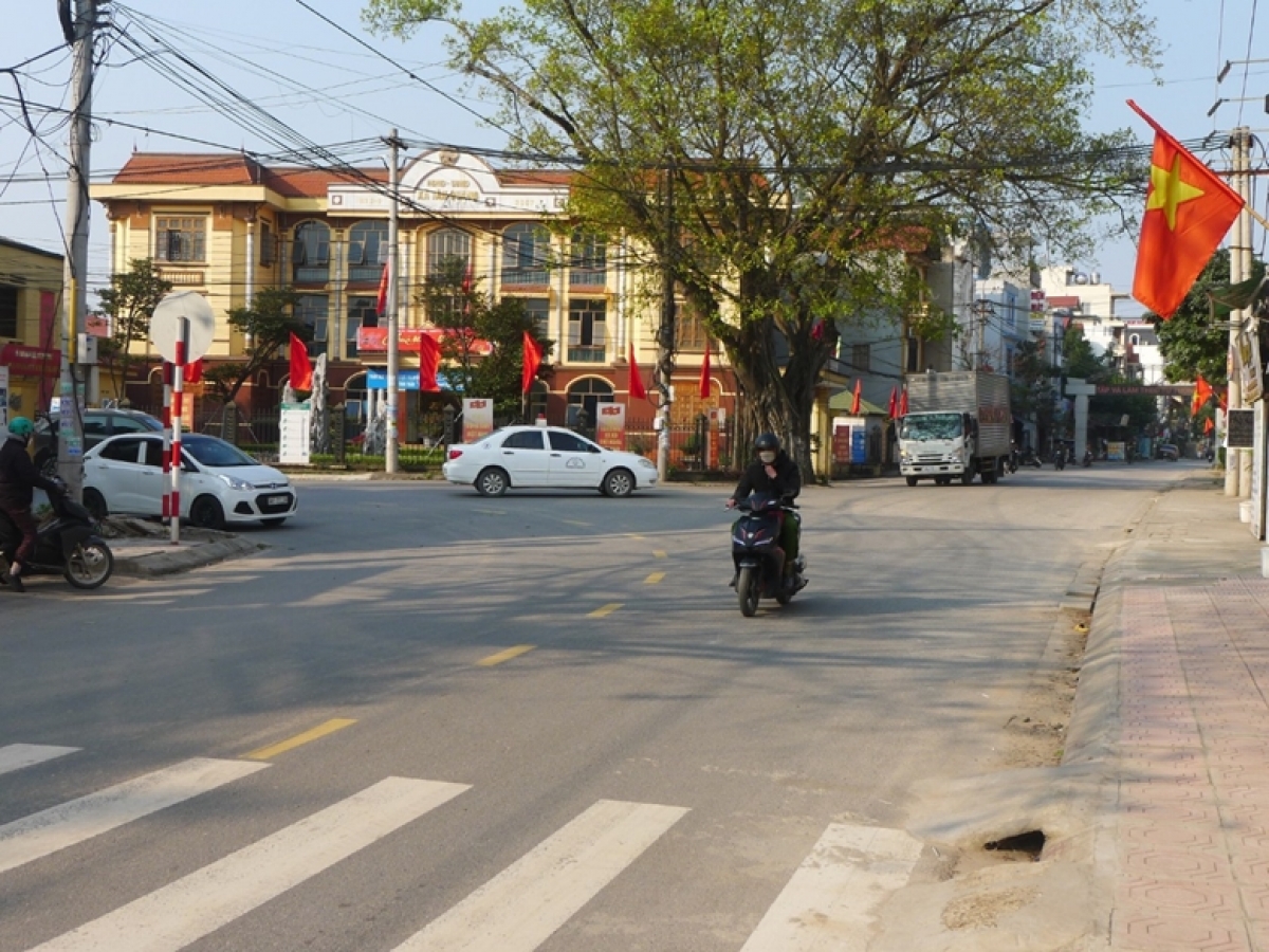 Khu Trung tâm xã Tân Quang