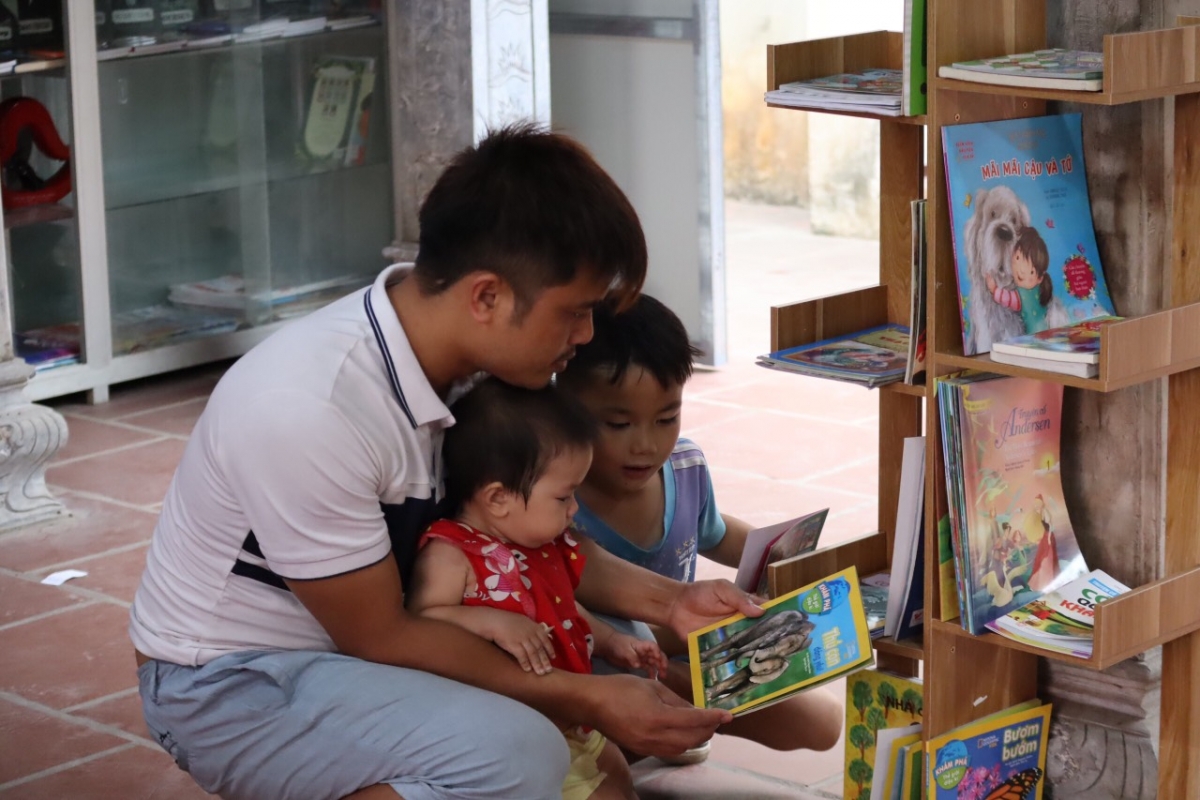 Thư viện Cự Đà có nhiều sách dành cho trẻ em