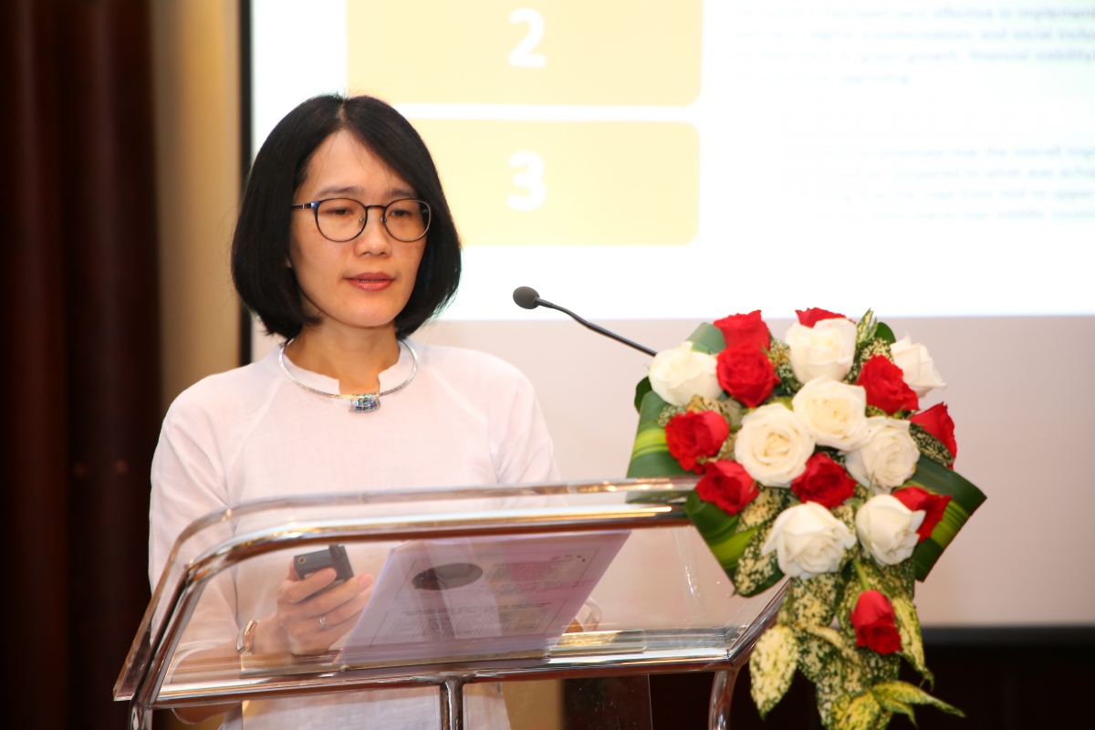 Bà Trần Thị Lan Hương, Chuyên gia quản trị cao cấp Ngân hàng Thế giới