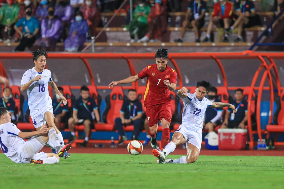 U23 Việt Nam chơi hoàn toàn lấn lướt trong suốt 90 phút thi đấu