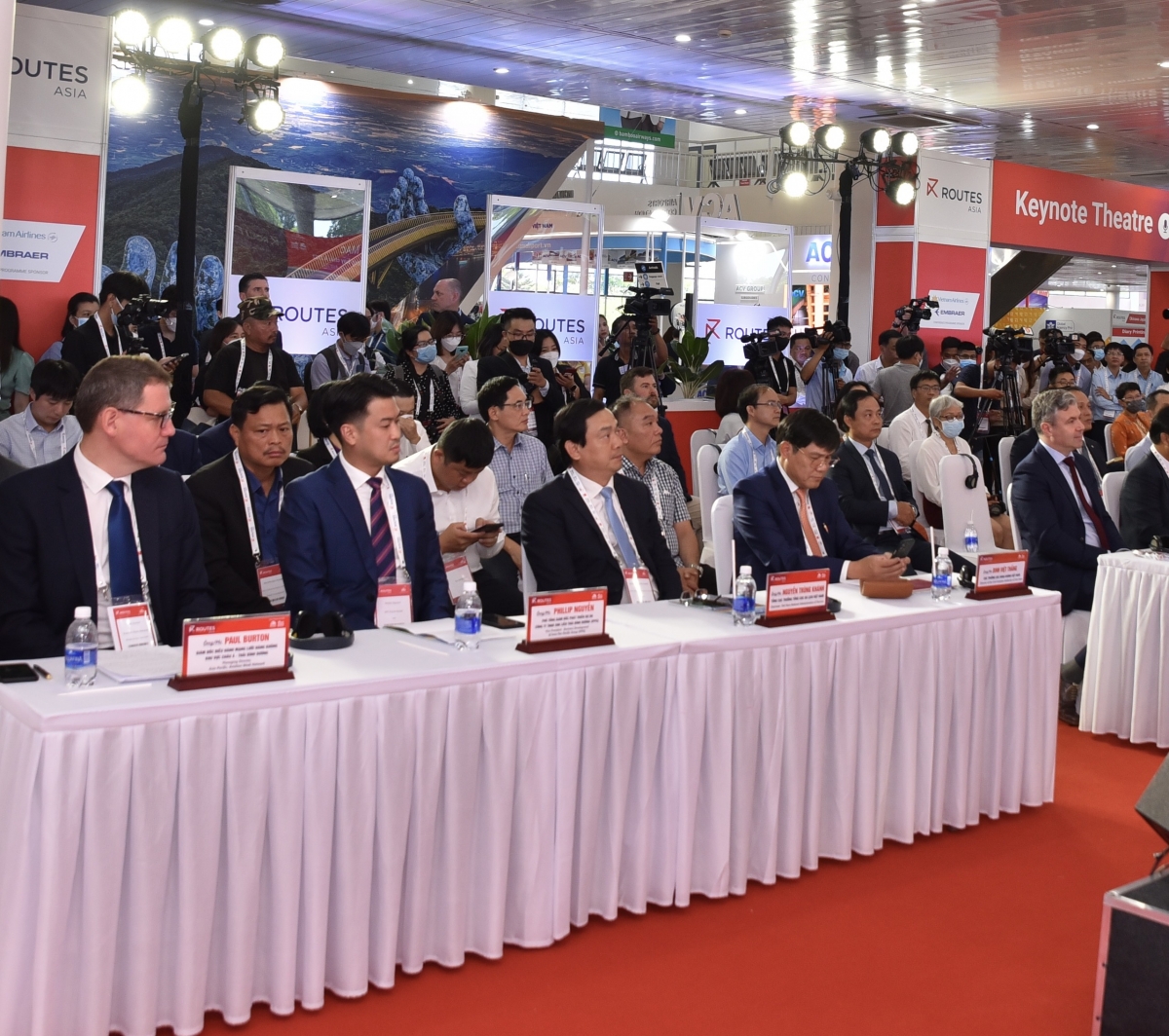 Các đại biểu tham dự Diễn đàn phát triển đường bay châu Á 2022 (Routes Asia)