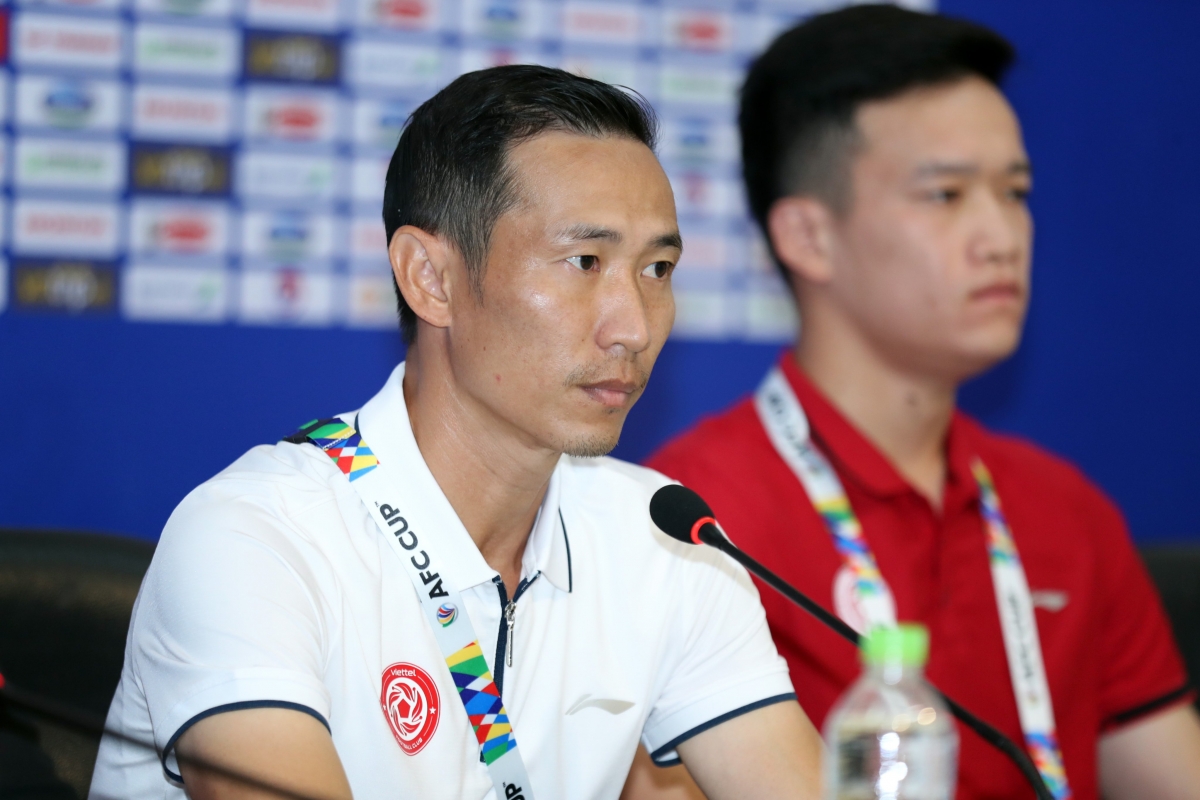Trợ lý HLV Đặng Thanh Phương khẳng định quyết tâm giành chiến thắng của Viettel FC