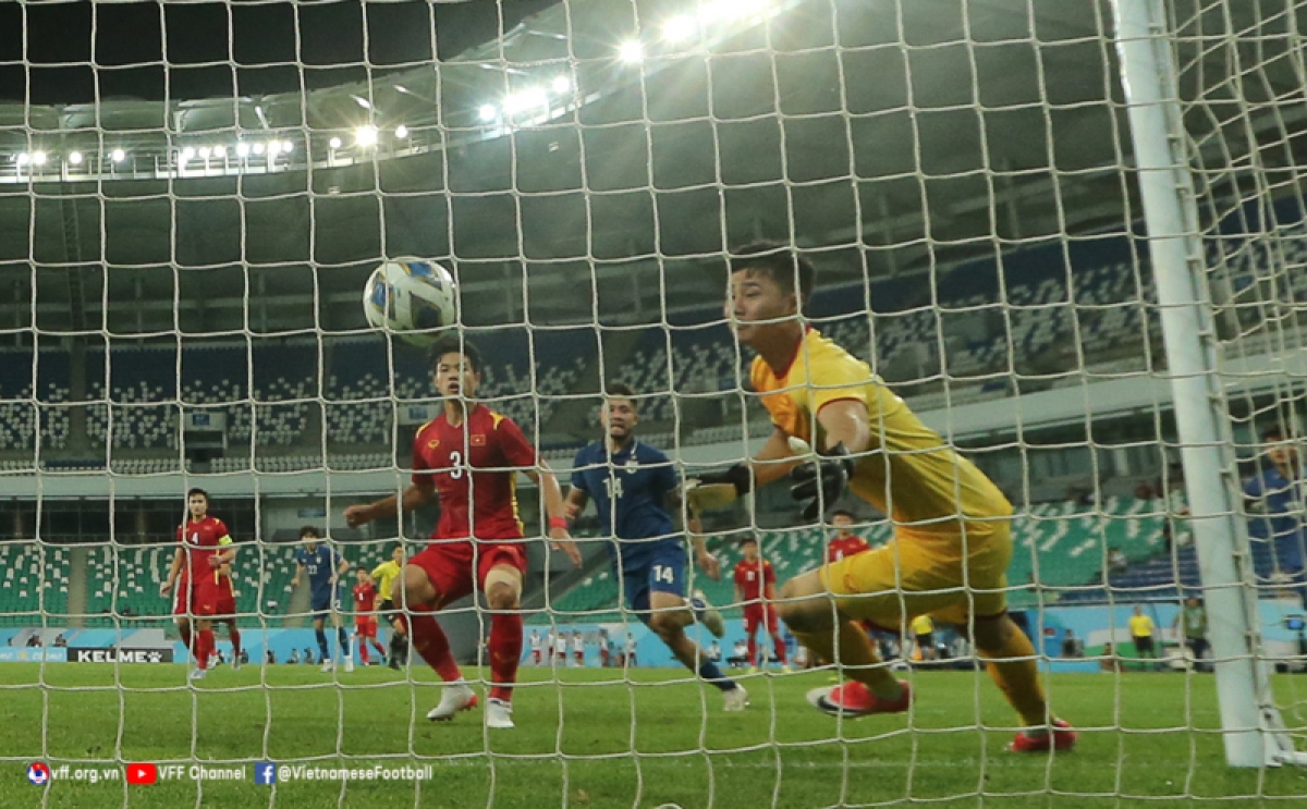 Thủ môn Văn Toản sẽ vắng mặt ở trận đấu tiếp theo của U23 Việt Nam