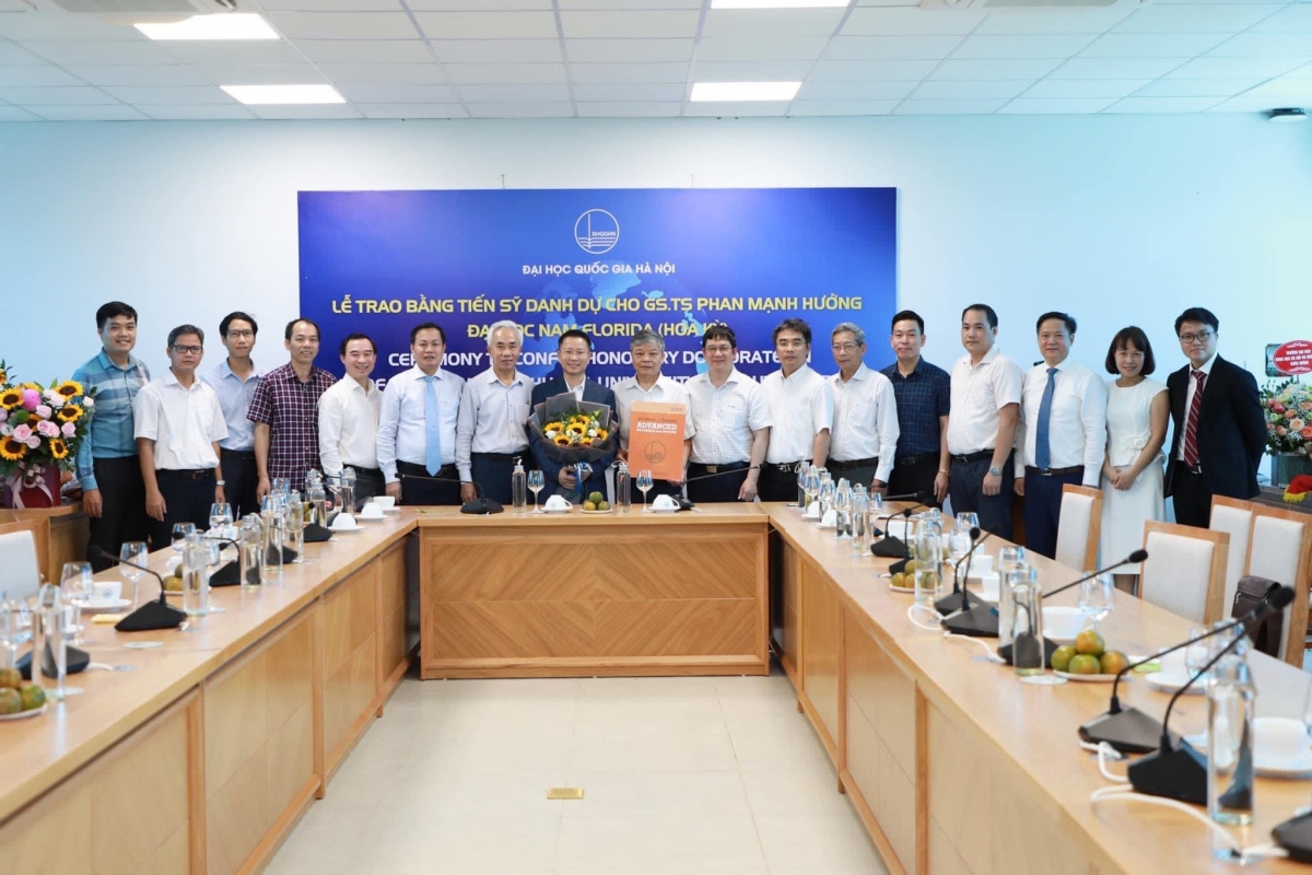 Cộng đồng các nhà khoa học chúc mừng GSTS Phan Mạnh Hưởng 