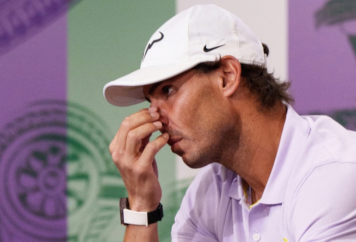 Nadal tuyên bố rút lui Wimbledon 2022 trong cuộc họp báo ngày 8/7
